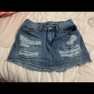 Vanilla Star denim mini skirt
